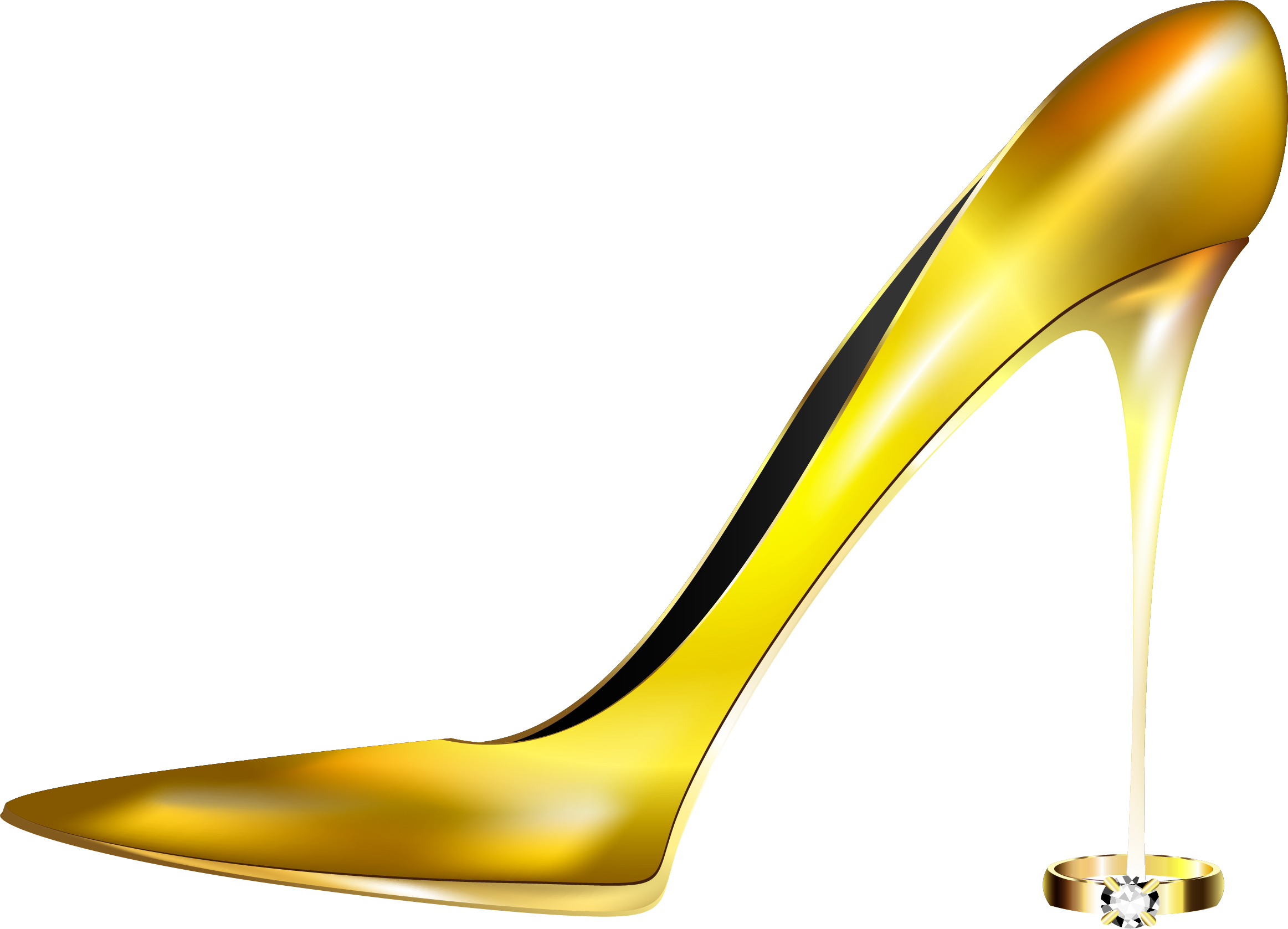 Heeled Footwear Shoe Heels Highheeled Transprent Png Clipart (2325x1677), Png Download