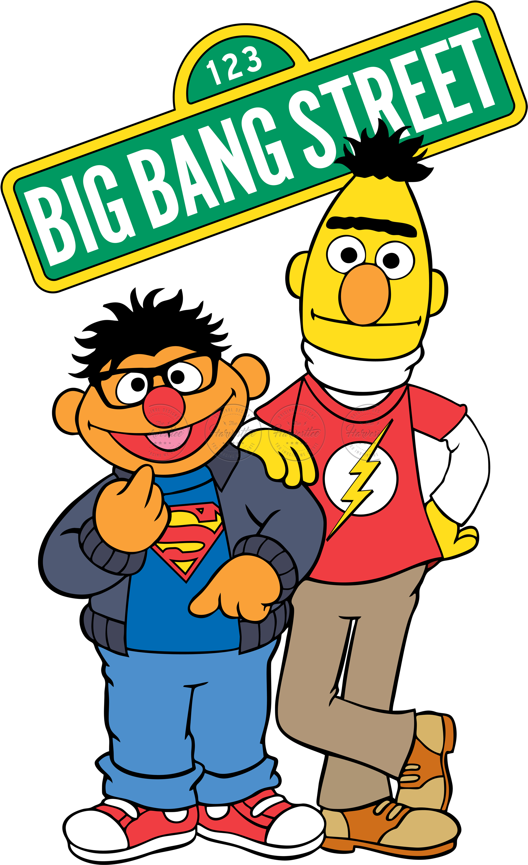 Big Bang Muppets Clipart (3000x3000), Png Download