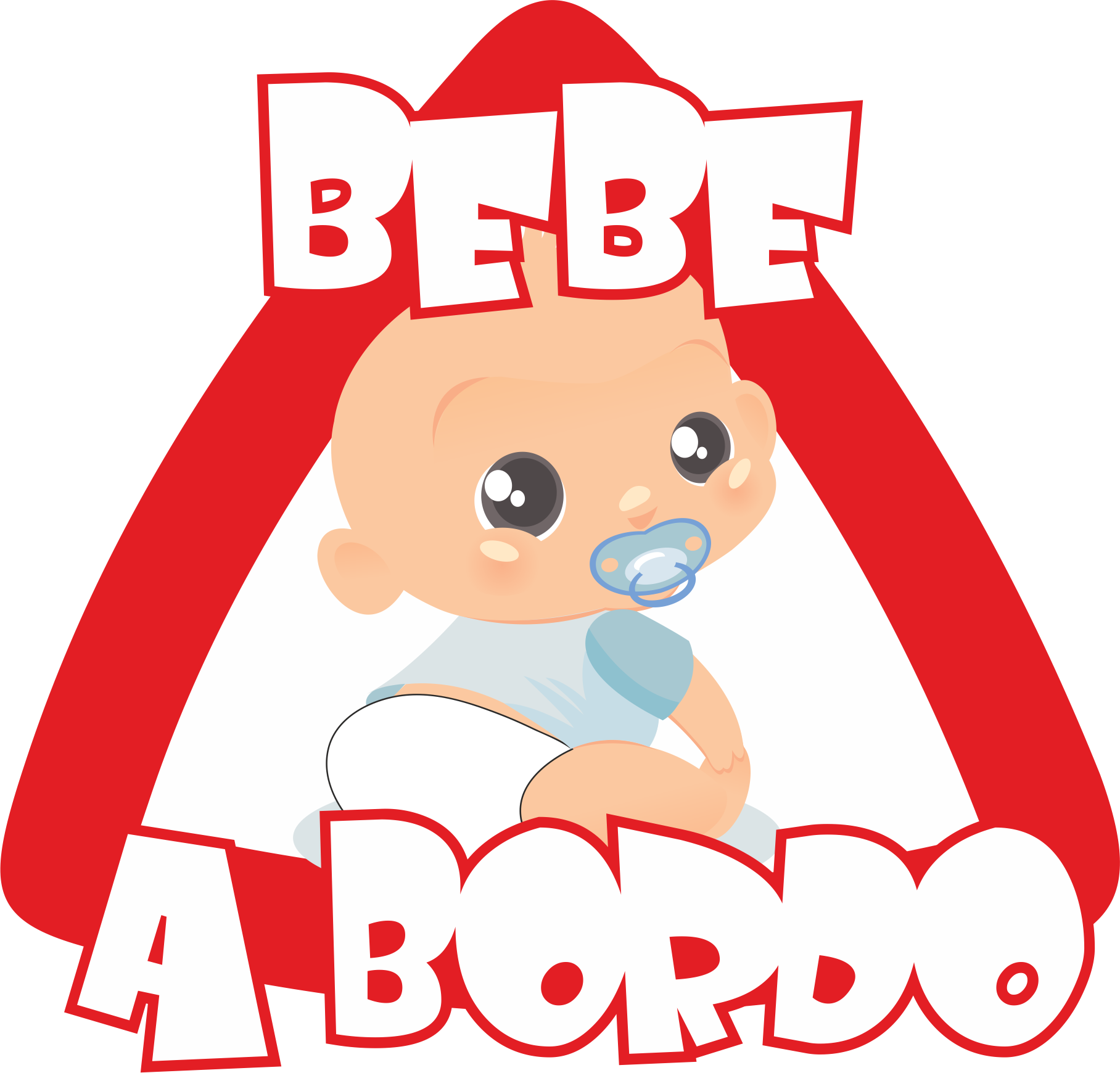 Adhesivo Bebe A Bordo Pegatina "bebe A Bordo" Pegatinas Clipart (1816x1740), Png Download