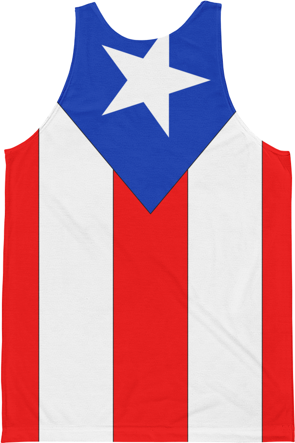 Pr All-over Tank Top Clipart (1000x1000), Png Download