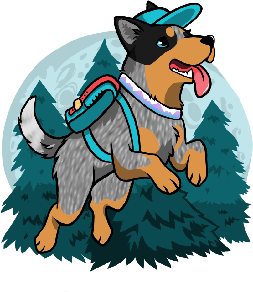 Adventure Pup Tank Top Clipart (848x1024), Png Download
