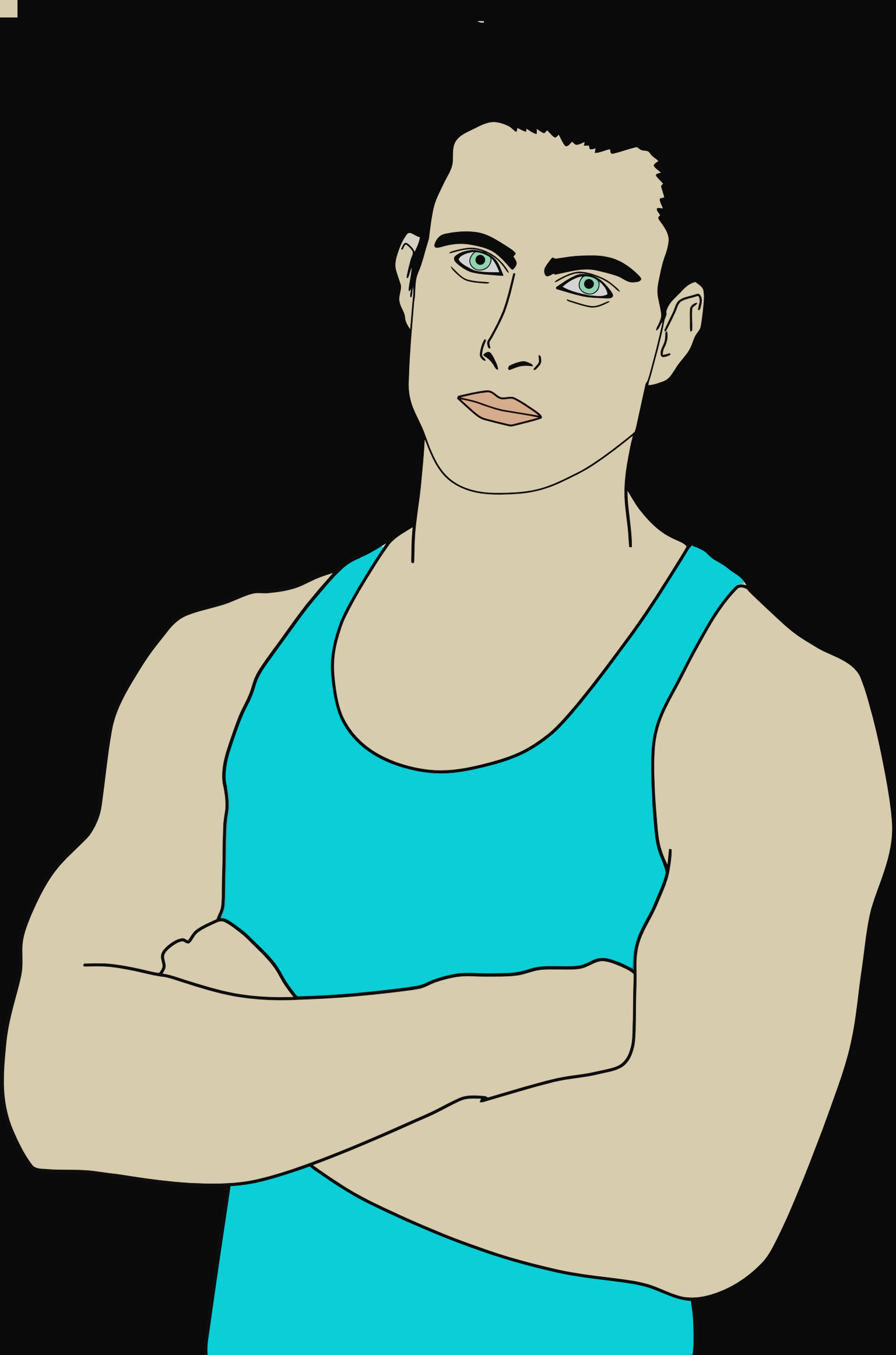 Clipart Tank Top Clipart - Png Download (1537x2325), Png Download