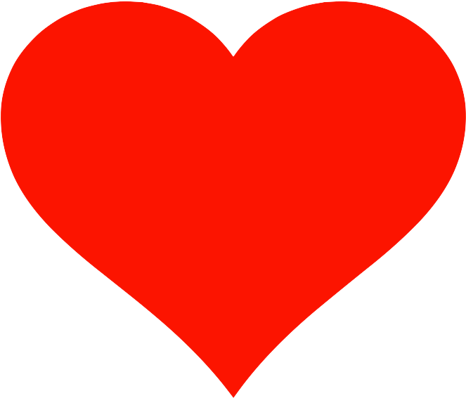 Love Heart Page Clipart (905x774), Png Download