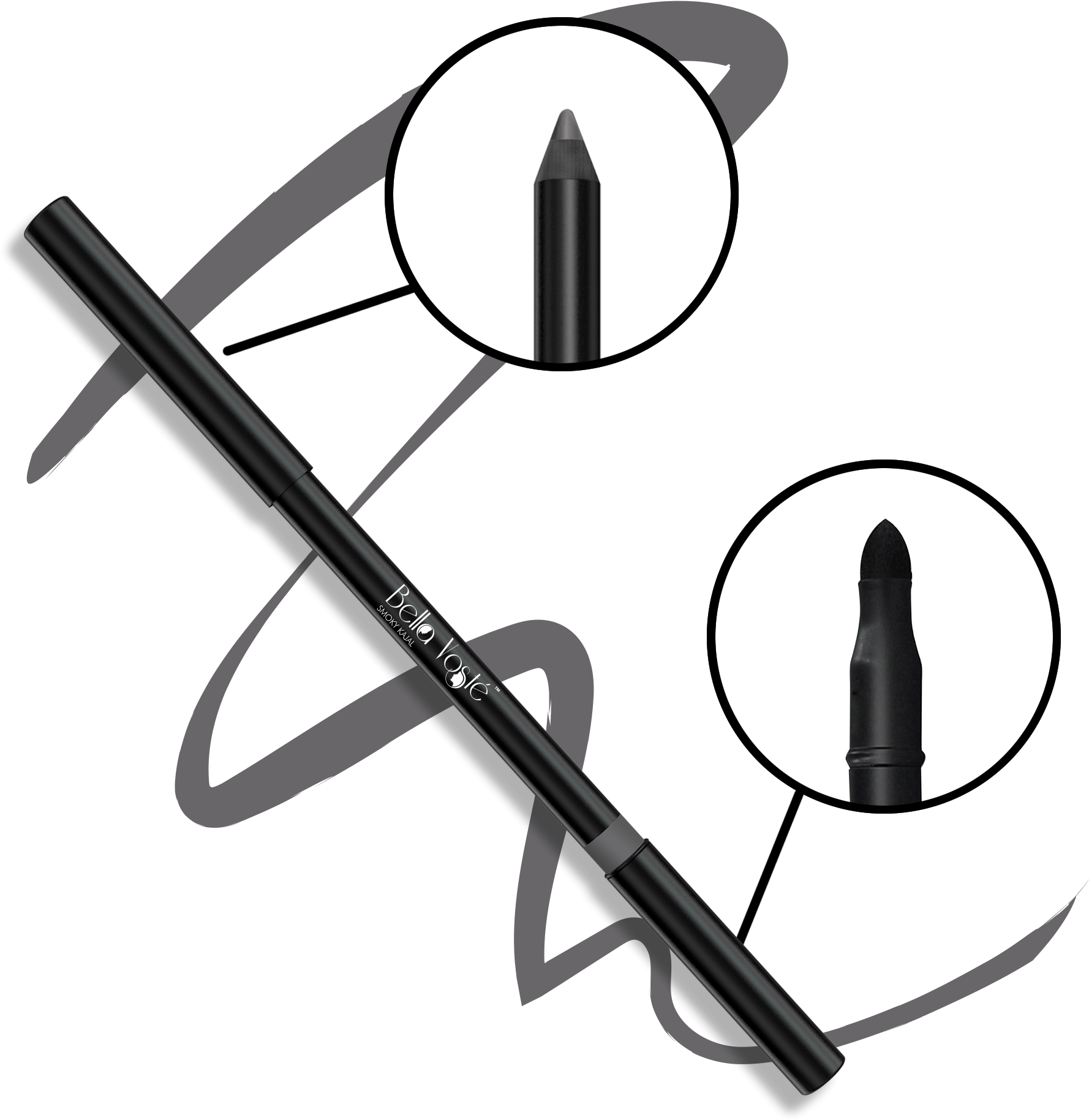 Smoky Kajal Color Change Anchor Grey 0000 Layer 3 Clipart (2048x2048), Png Download