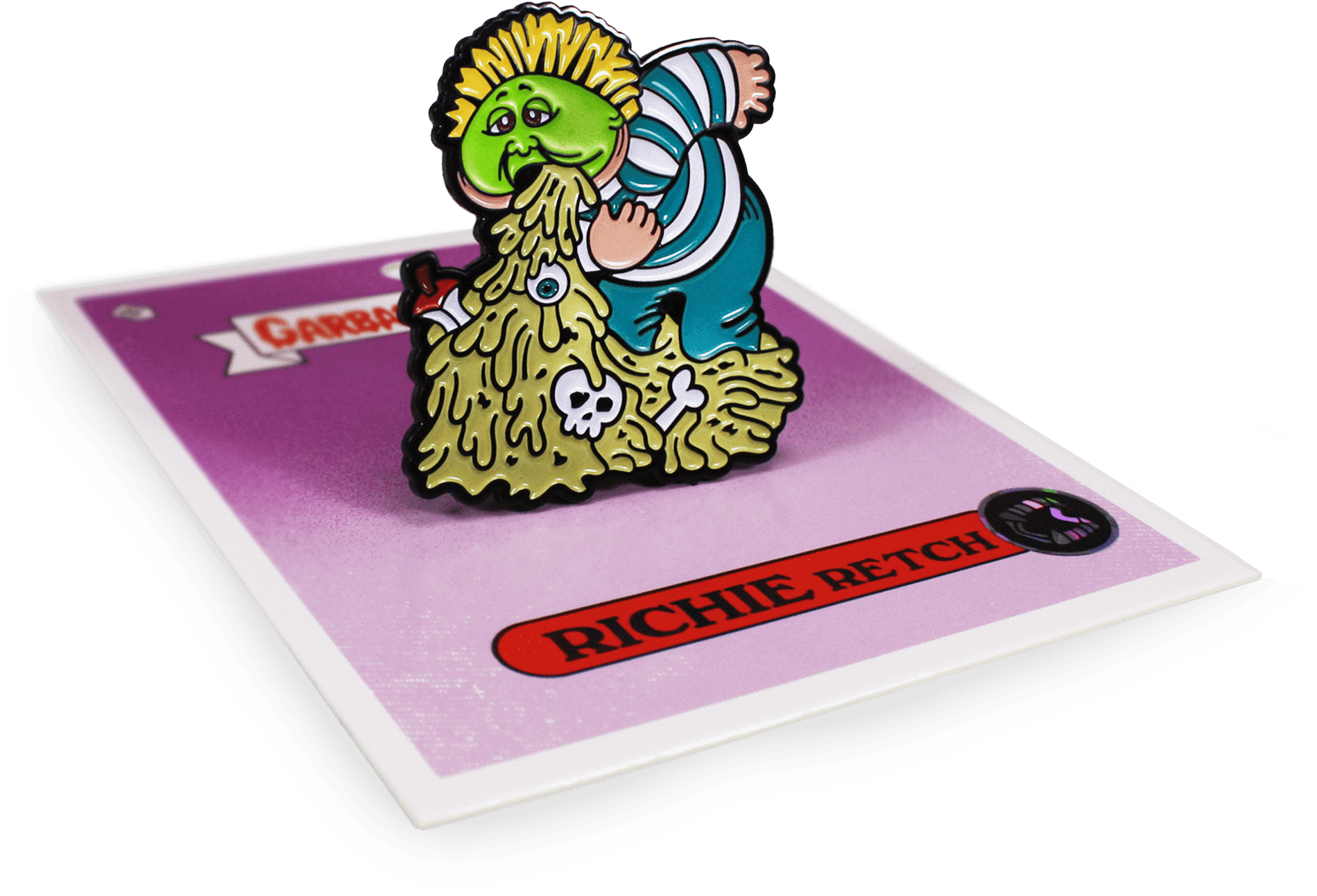 Garbage Pail Kids® Series 2 Enamel Pin Boxed Set Clipart (2000x2000), Png Download
