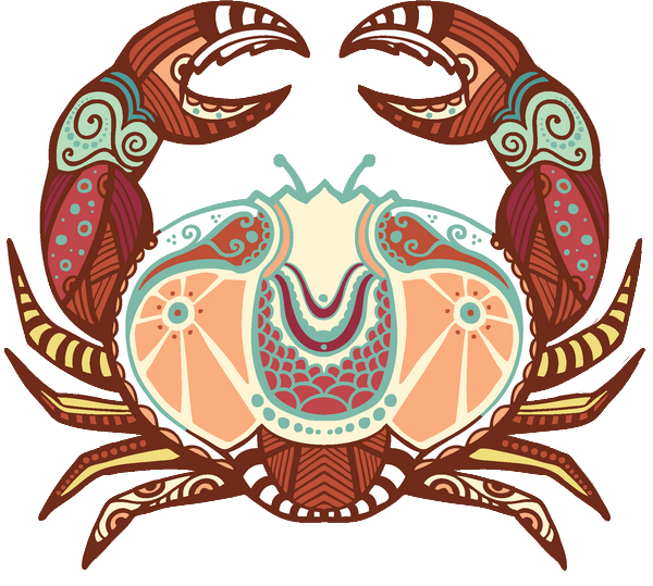 Tubes Signes Du Zodiaque Cancer Clipart (600x539), Png Download