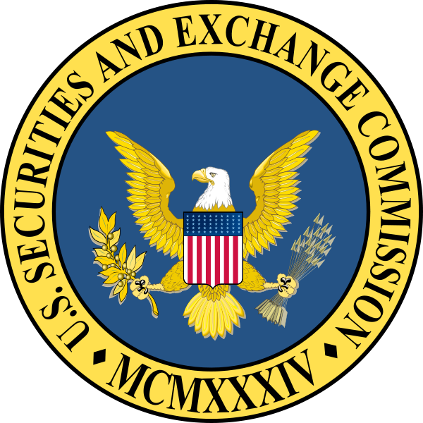 Seal Of The Securities And Exchange Commission Clipart (600x600), Png Download