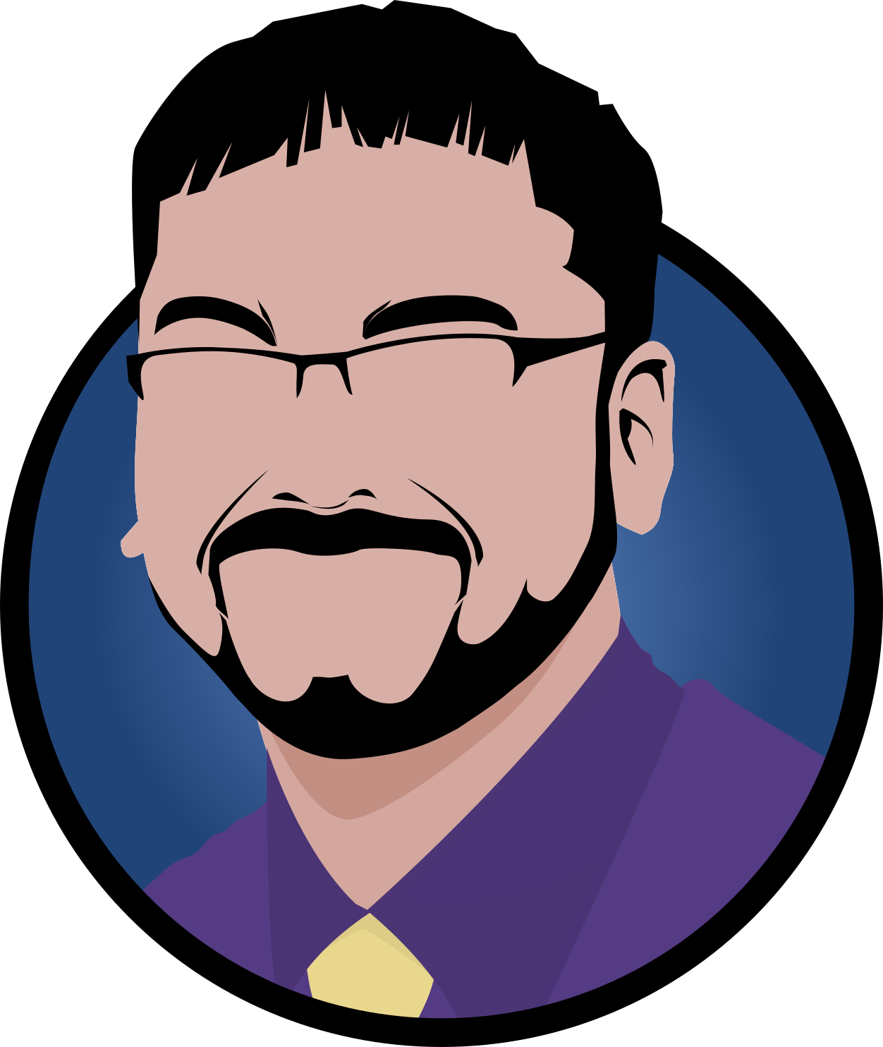 Minimalist Self Portrait Clipart (1252x1484), Png Download