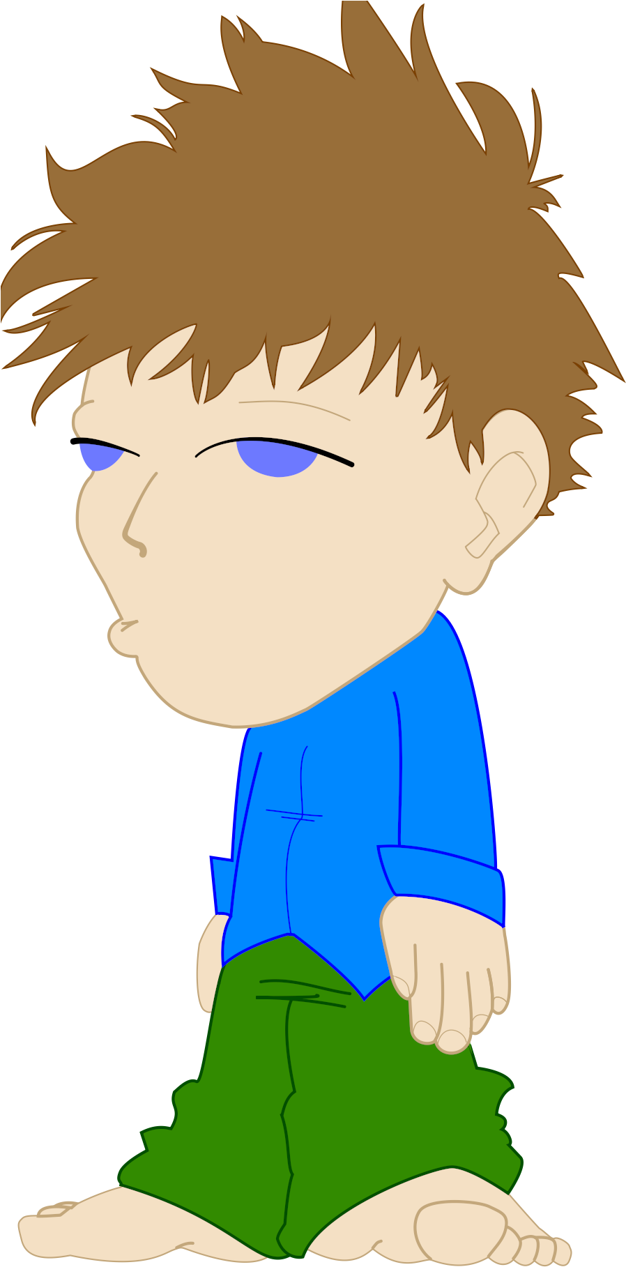 Small Self Portrait Clipart (899x1928), Png Download