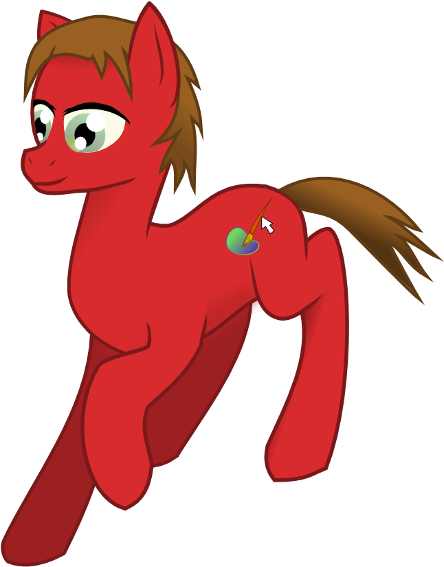 Sketchy Brush, Brown Mane, Oc, Oc Only, Oc Clipart (827x1169), Png Download