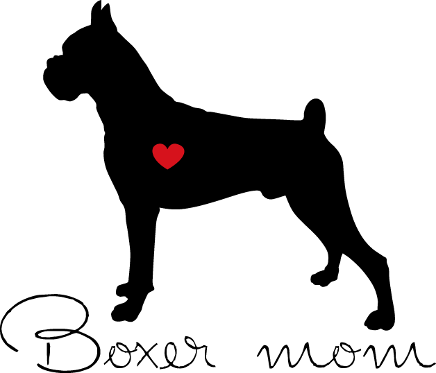 Boxer Mom Coffee Mug Clipart (628x538), Png Download