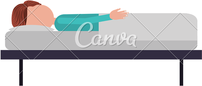 In Bed Icons By Canva Clipart (800x603), Png Download