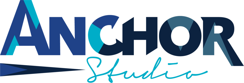 Anchor Estudio Creative Agency Clipart (1000x341), Png Download