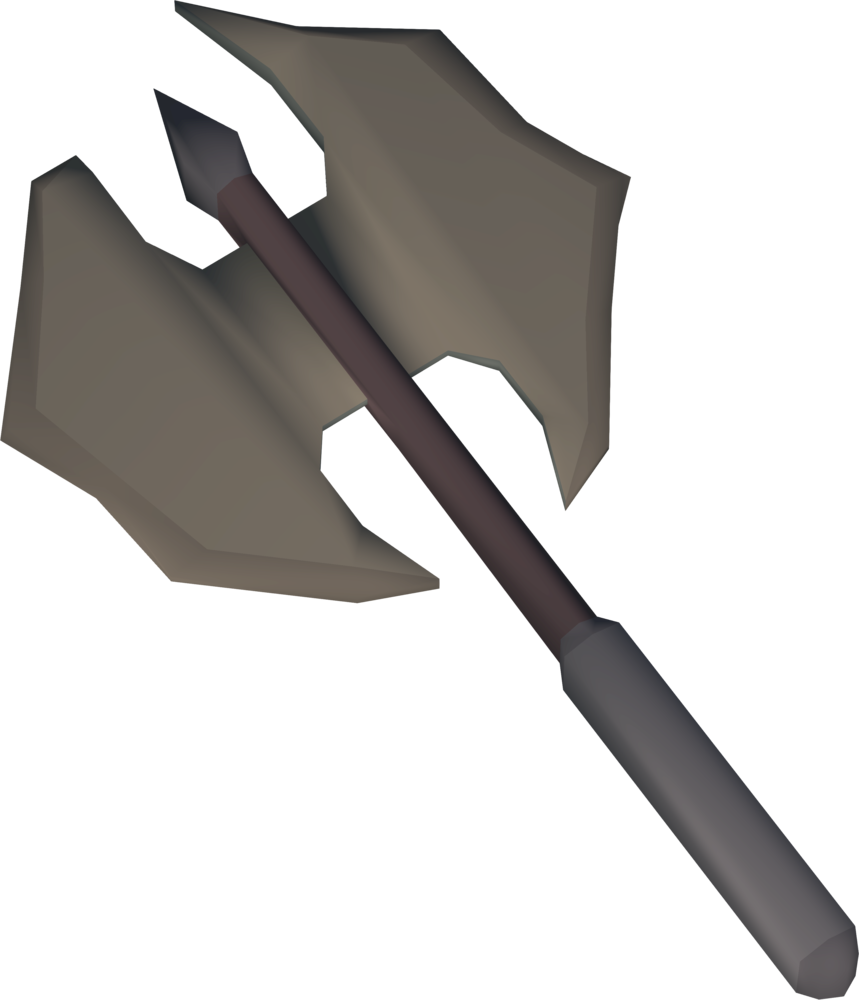 Dwarven Battleaxe Detail Clipart (859x1000), Png Download