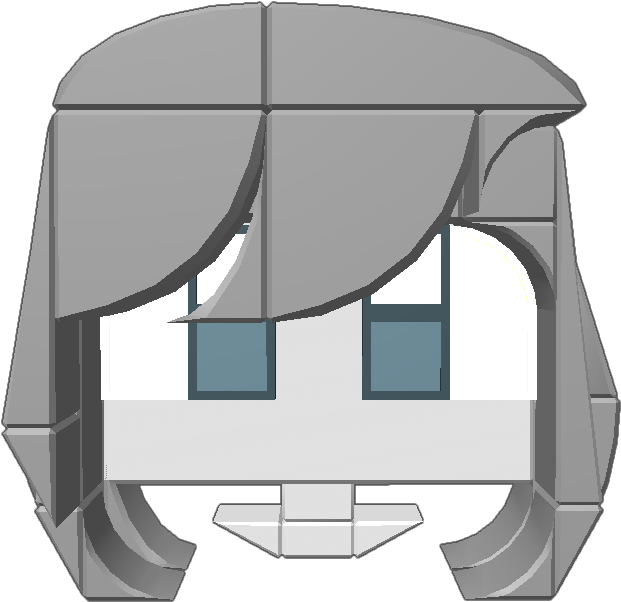 Twin Hair Buns, Recolor Any Way You'd Like Clipart (768x768), Png Download