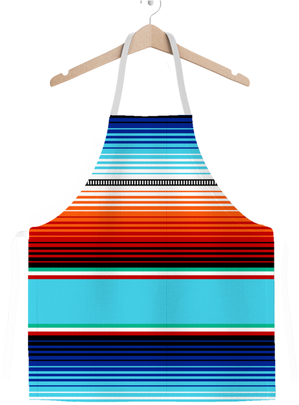 Serape Nights ﻿classic Sublimation Adult Apron Clipart (900x900), Png Download