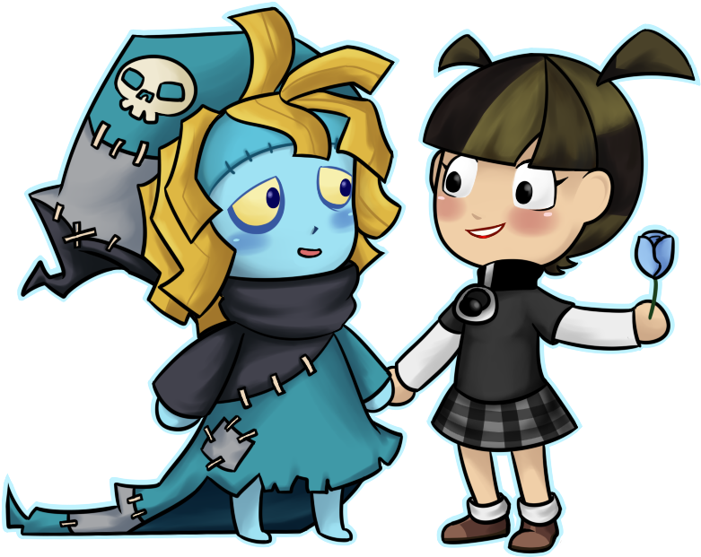 “so There's A Really Cute Zombie Boy That You Can Date Clipart (800x650), Png Download