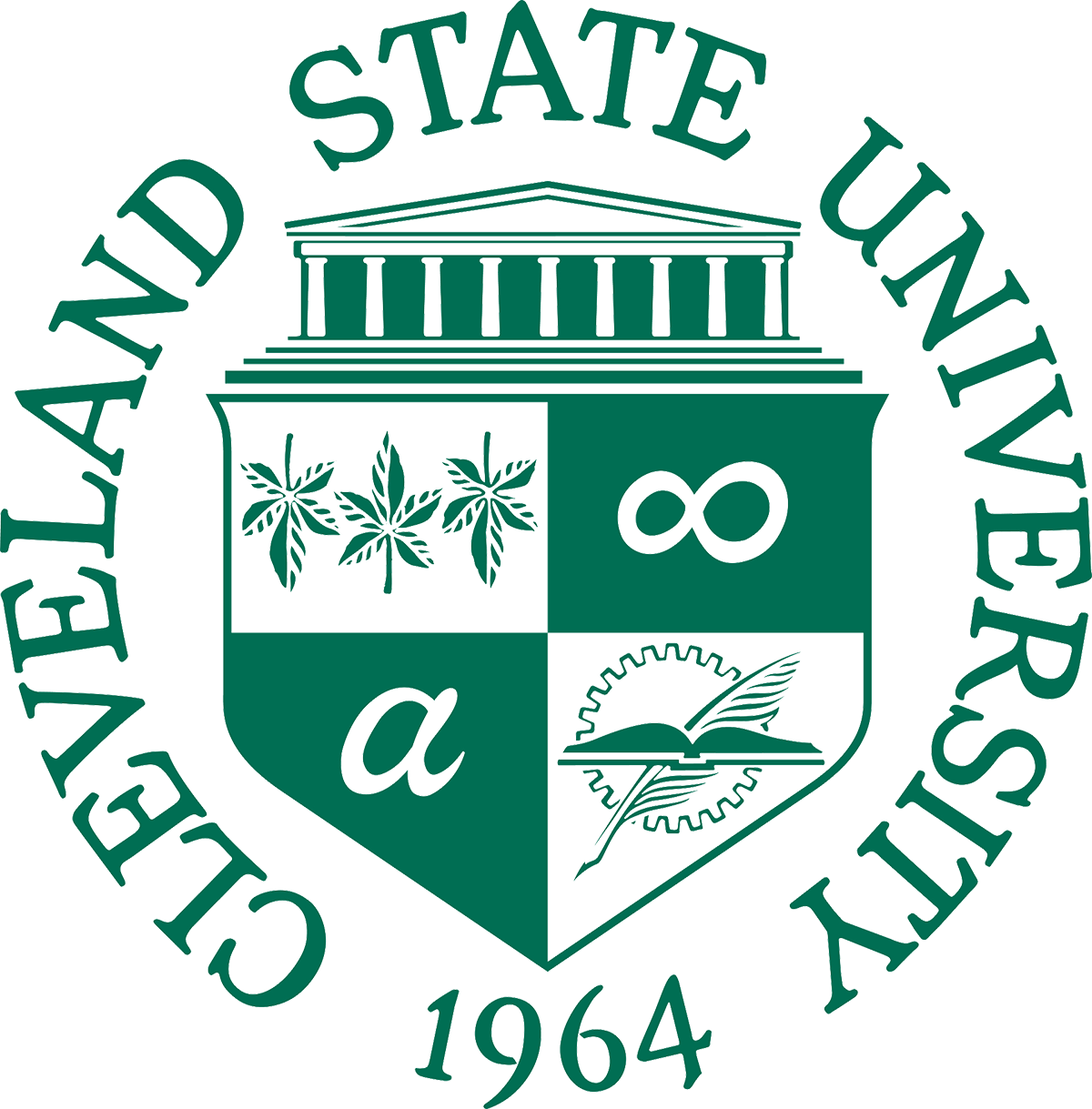 Cleveland State University Clipart (1200x1219), Png Download