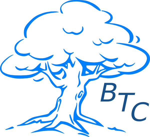 How To Set Use Blue Tree Sm-logo Svg Vector Clipart (600x548), Png Download