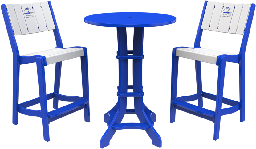 Bistro Set - Counter Height Clipart (1000x563), Png Download