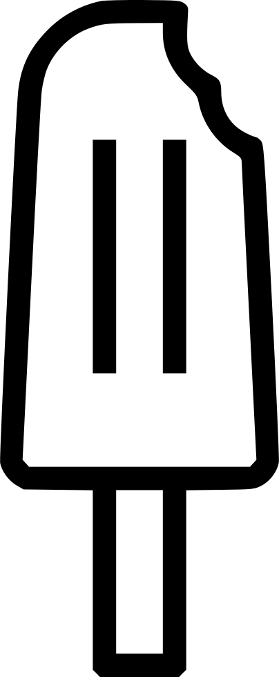 Ice Cream Stick Cold Treat Comments Clipart (404x980), Png Download