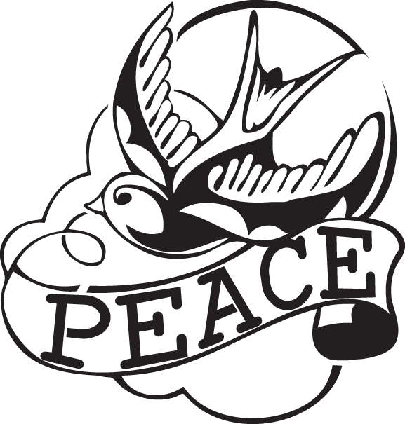 Swallow Tattoo Designs With Image Race's Swallow Tattoo Clipart (577x605), Png Download