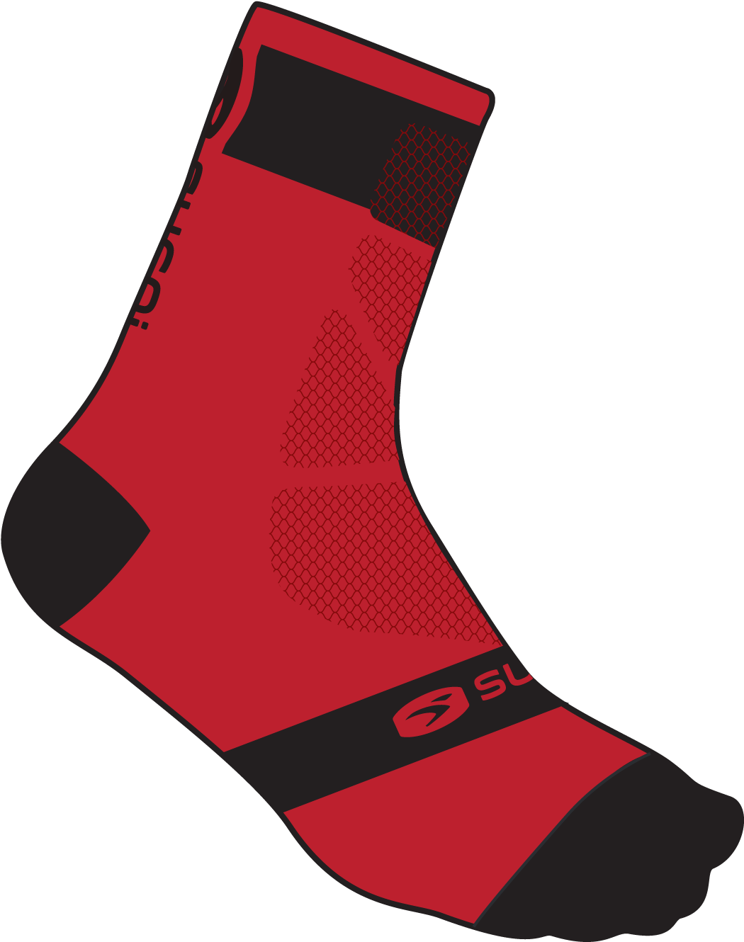 Rs Crew Sock Clipart (1200x1800), Png Download