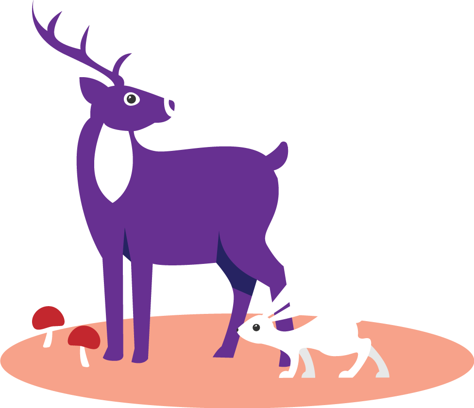 This Allowed Us To Create A Family Of Animal Elements Clipart (976x841), Png Download