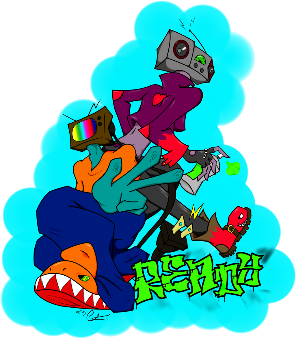 Random Ass Action Squad Clipart (1082x1280), Png Download