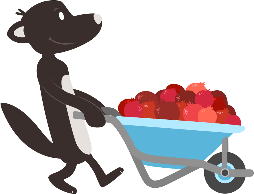 The Munching Mongoose Maningi On The Move Clipart (1000x1000), Png Download