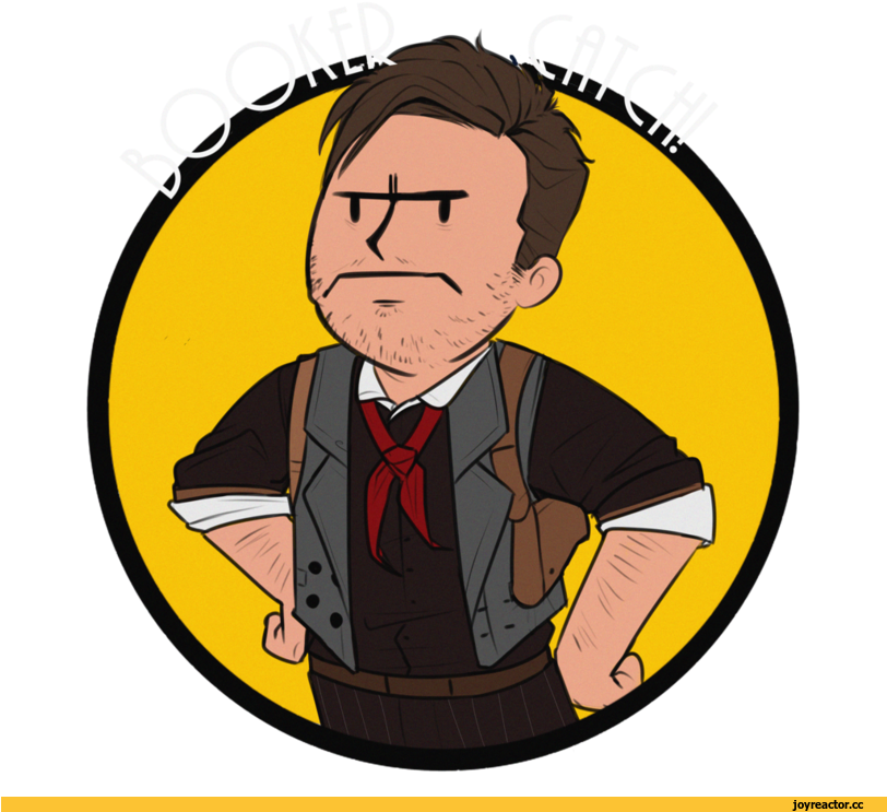 H4nds0m3 J4ck,букер,bioshock Арт,game Clipart (811x825), Png Download