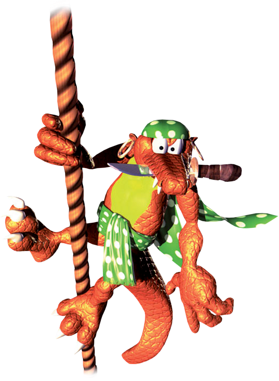 Dixie Kong - Donkey Kong - Dk - Donkey Kong Country Clipart (545x744), Png Download