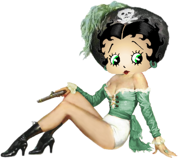 Betty Boop Black Betty Boop, Betty Boop Pictures, Gifs, Clipart (616x525), Png Download