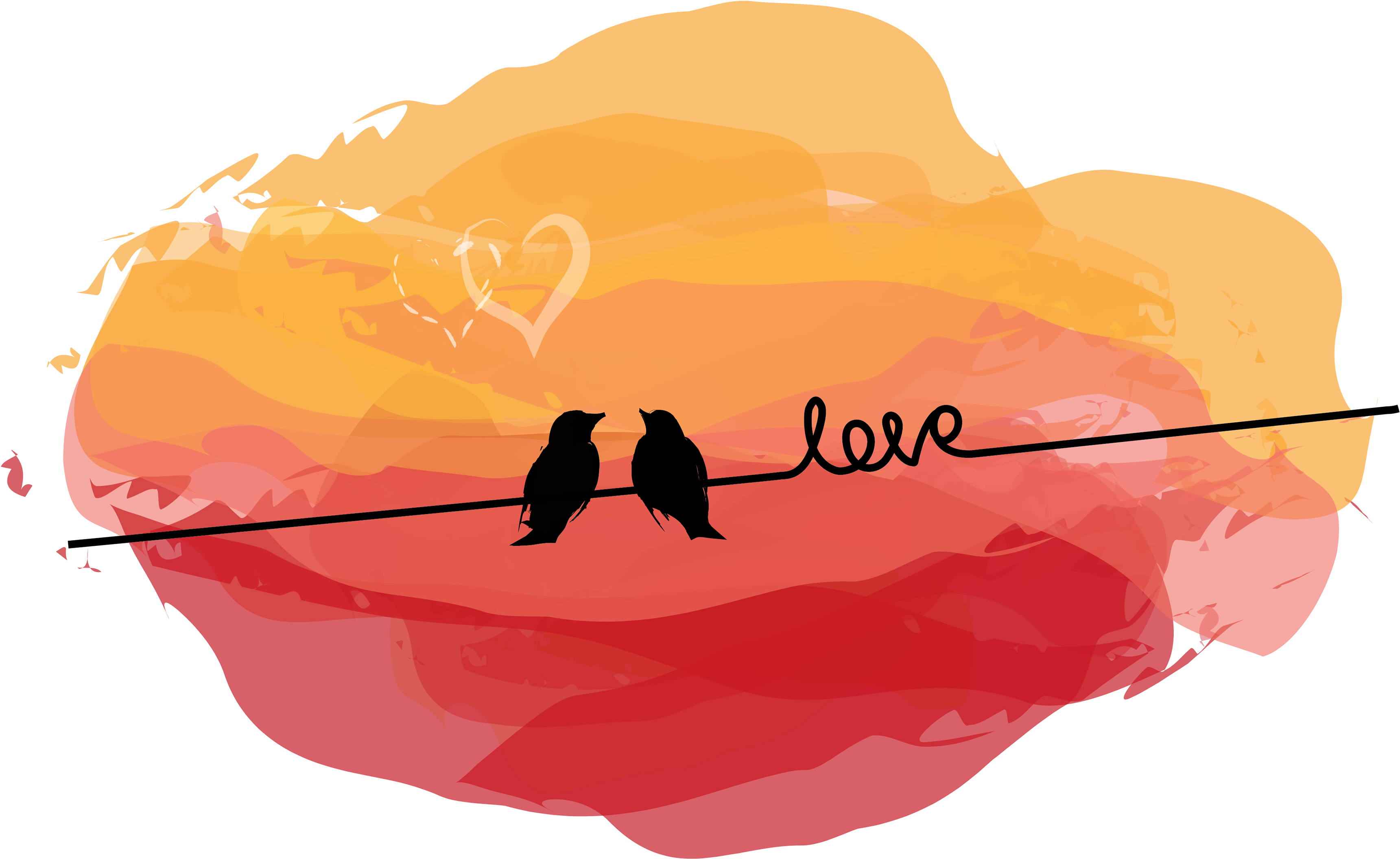 Good Vibes Graphic Tees Were Designed For A Company Clipart (3840x2557), Png Download