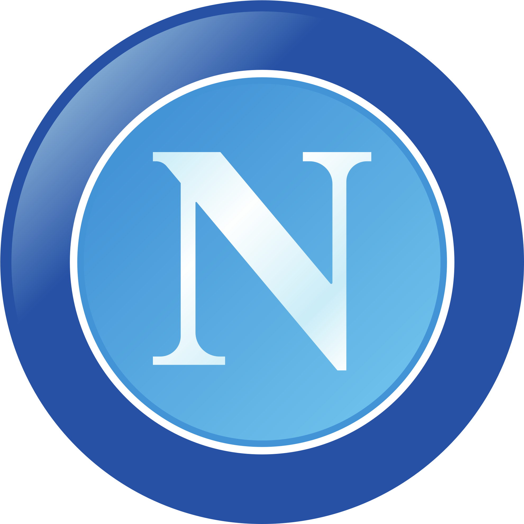 S - S - C - Napoli - Wikipedia, The Free Encyclopedia Clipart (2000x2000), Png Download