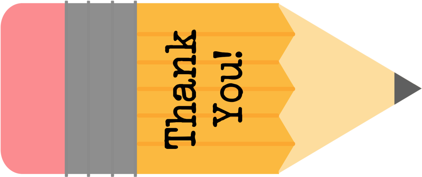 Free Printable Teacher Gift Tags {pencil} Clipart (1736x722), Png Download