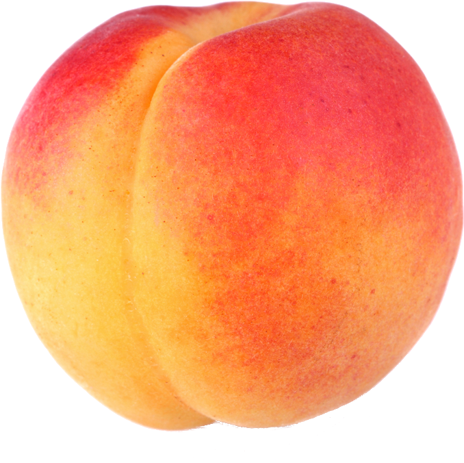 Peach Png Transparent Images Clipart (1000x1000), Png Download