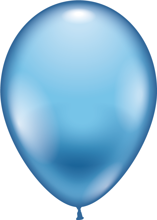 100 Balloons Light Blue Clipart (652x907), Png Download