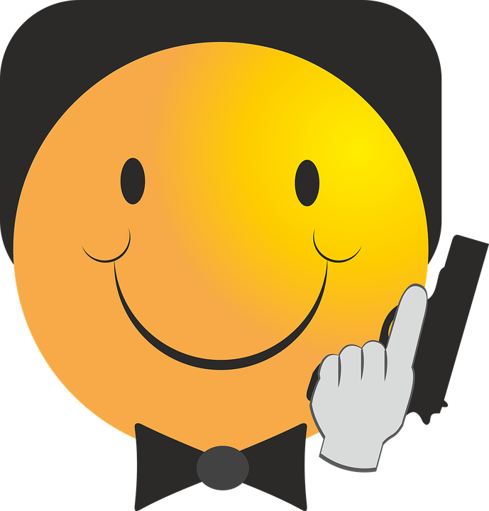 James Bond Clipart Pistol - Png Download (689x720), Png Download