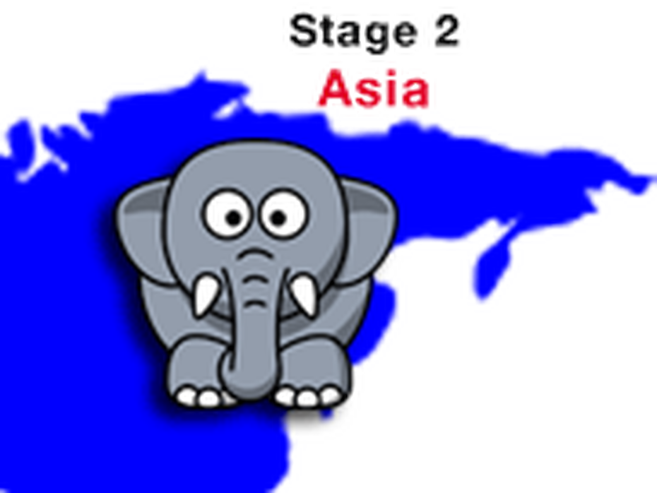 N America Europe Asia Clipart (930x698), Png Download