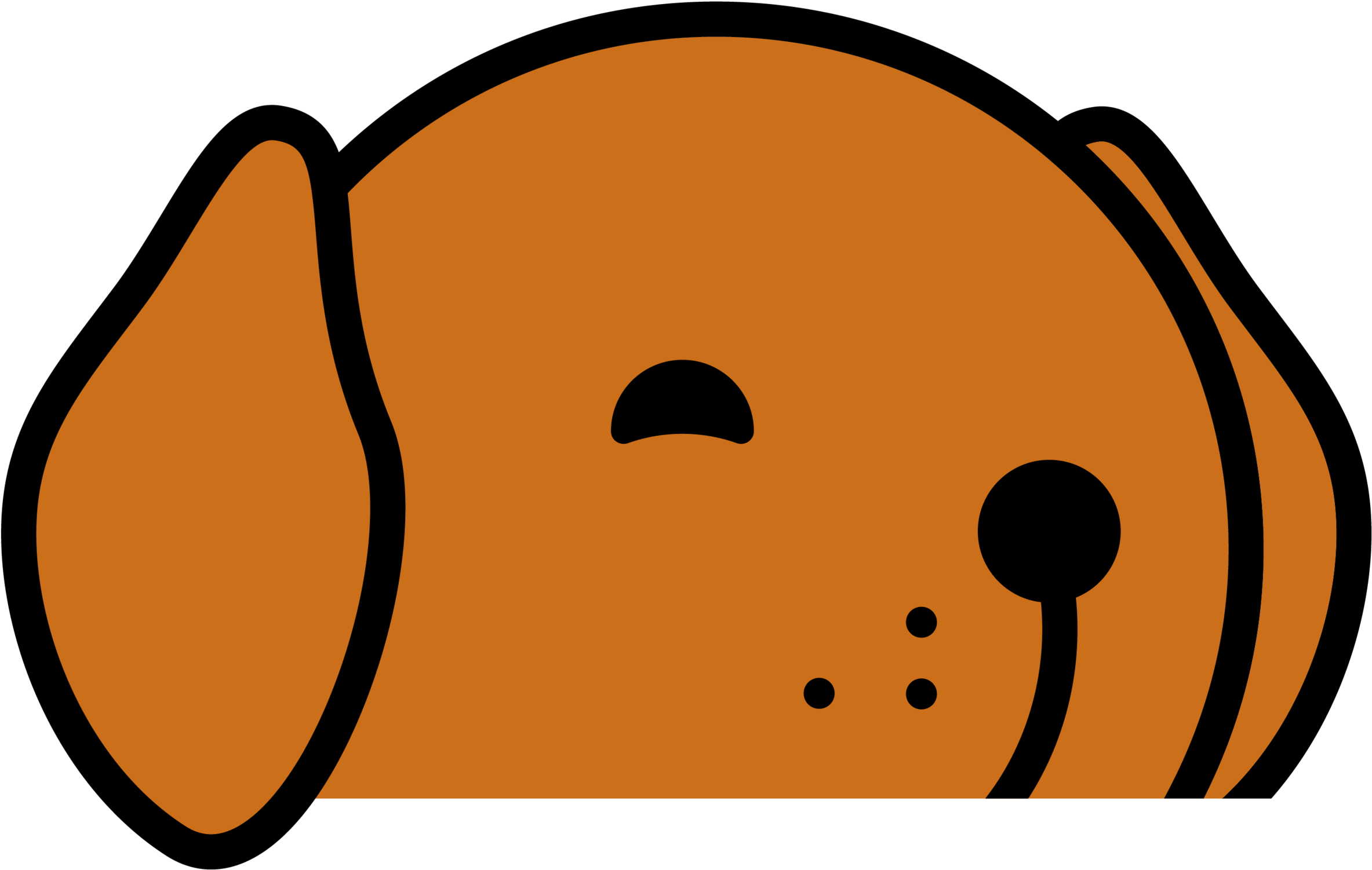 Adopt Lucky Lab Rescue Clipart (2500x1631), Png Download