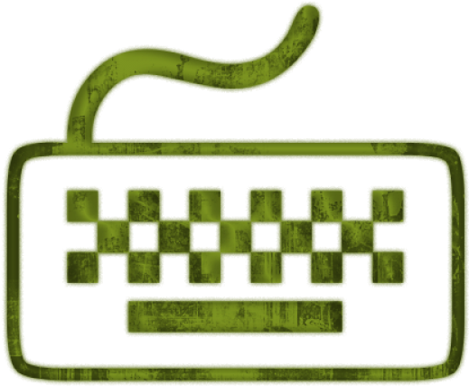 Keyboard Clipart Cumputer - Png Download (640x480), Png Download