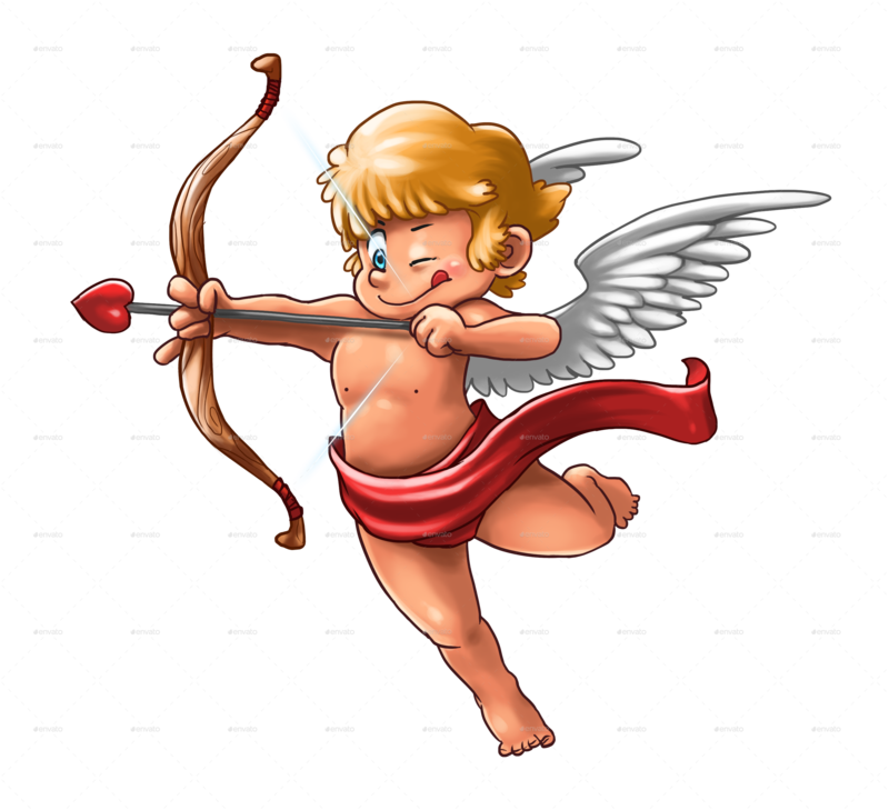 Transparent Png Cupid Clipart (658x600), Png Download