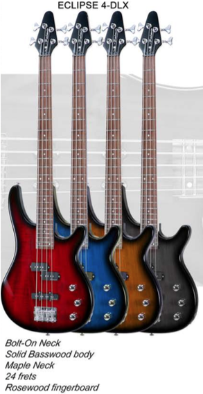 Palmer Bajo Eléctrico 4 Cuerdas Headstock Design Color Clipart (1200x630), Png Download