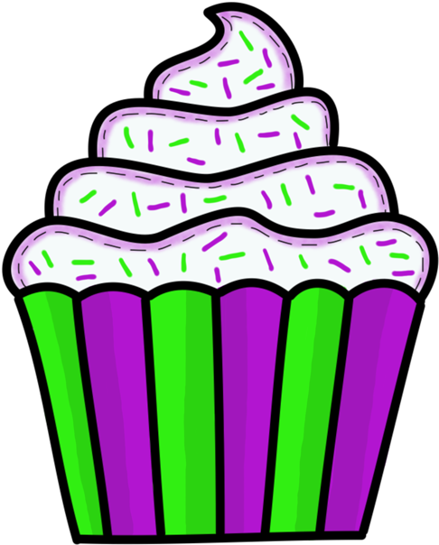 *✿**✿*cupcake*✿**✿* Clipart (500x624), Png Download