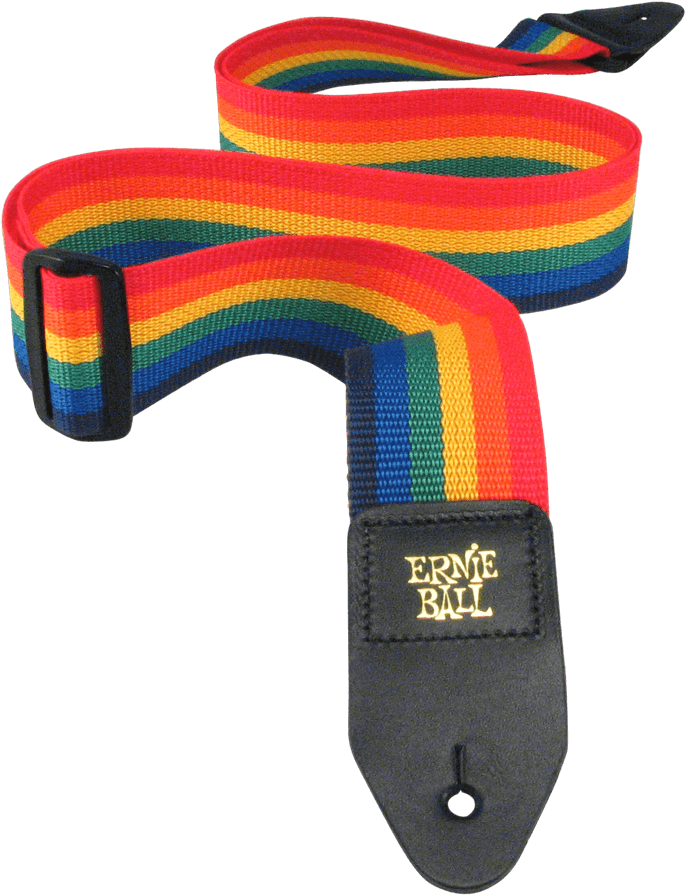 Ernie Ball Polypro Guitar Strap Clipart (1000x1000), Png Download