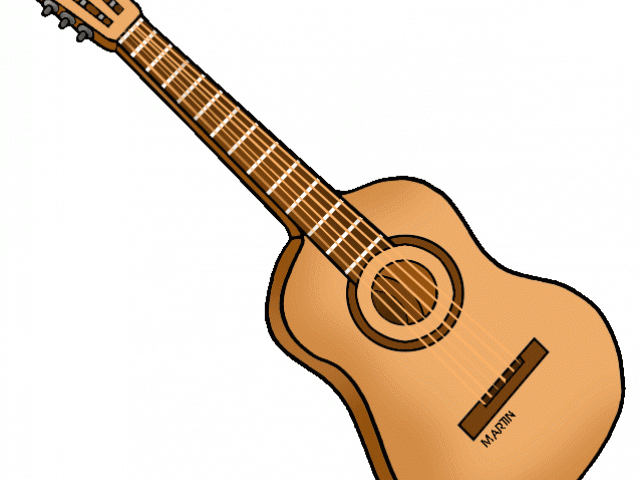 Acoustic Guitar Clipart Gutar - Png Download (640x480), Png Download