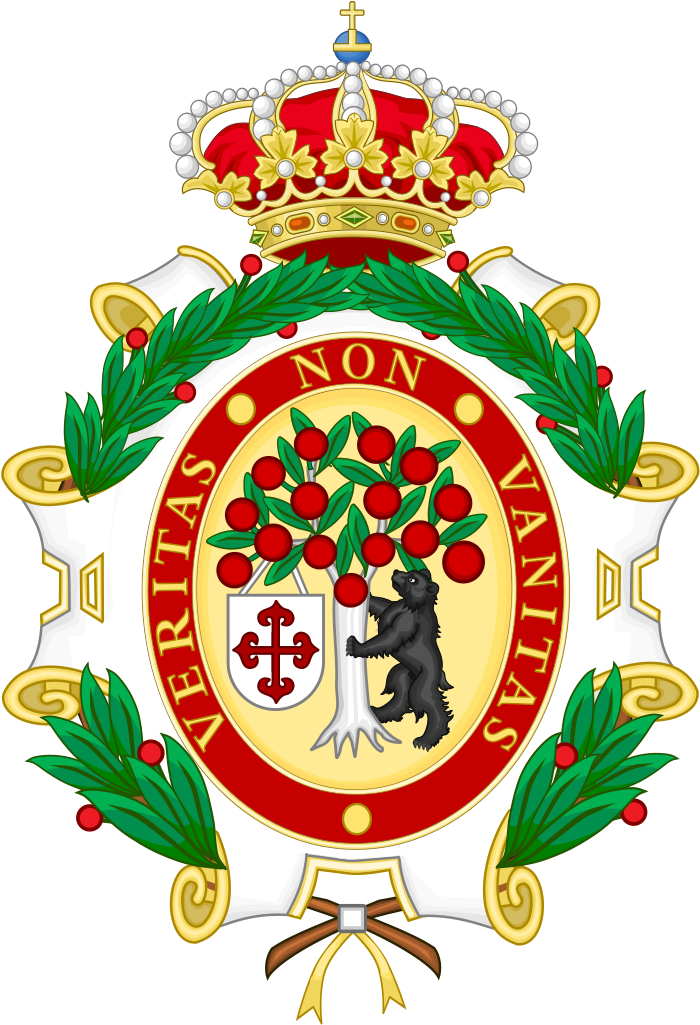 Coat Of Arms Of The Royal Academy Of Heraldry And Genealogy Clipart (746x1036), Png Download