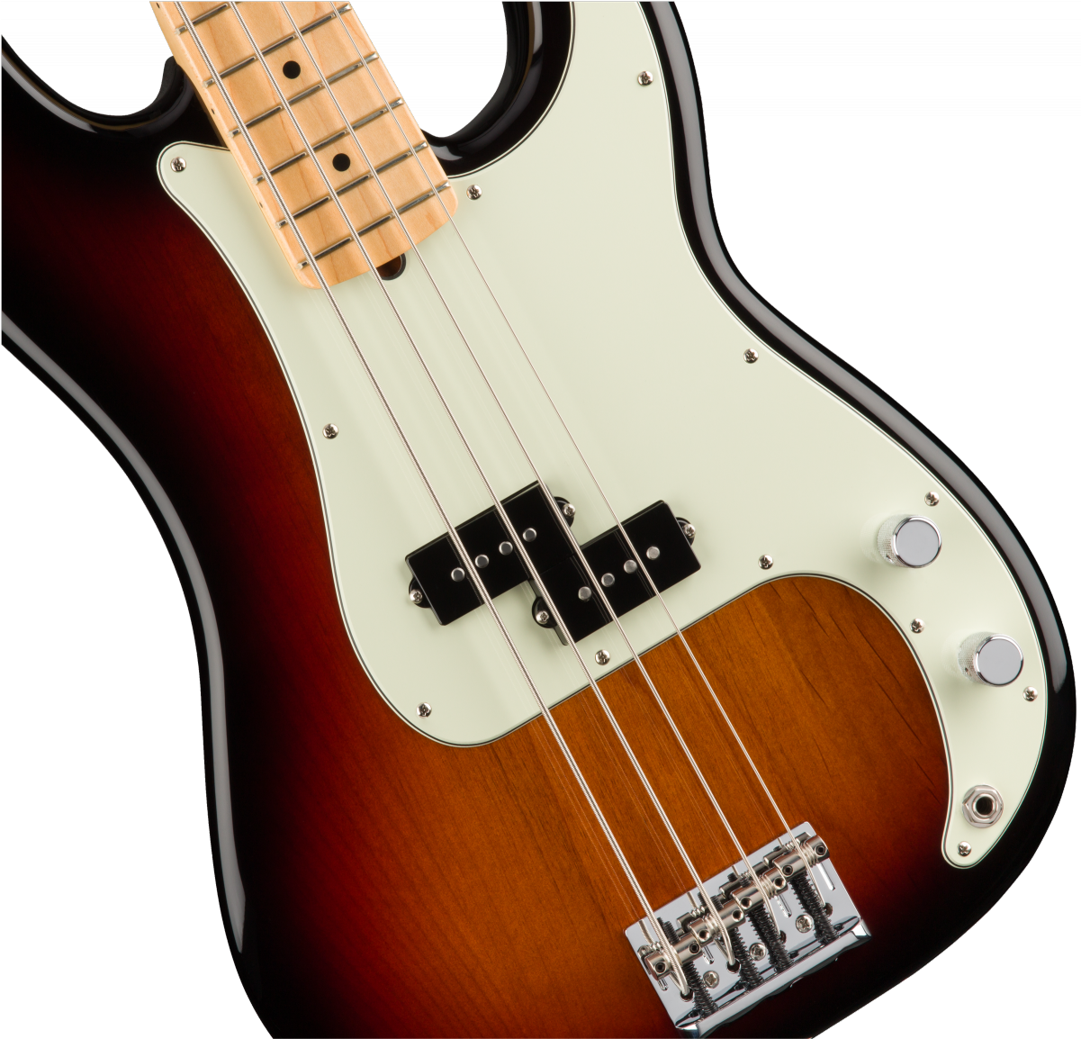 Fender American Pro Precision Bass®, Maple Fingerboard, Clipart Full
