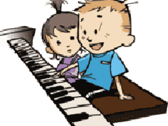 Piano Clipart Child - Png Download (640x480), Png Download